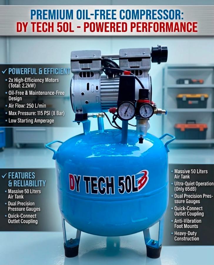 Dental Unit Compressor 50L