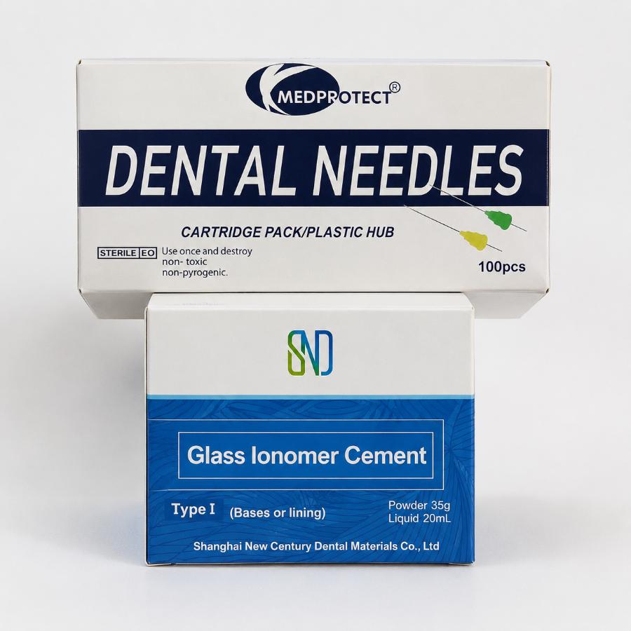 MedProtect Dental Needles + Glass Ionomer Cement