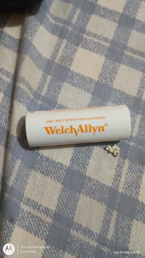 Welch allyn otoscope
